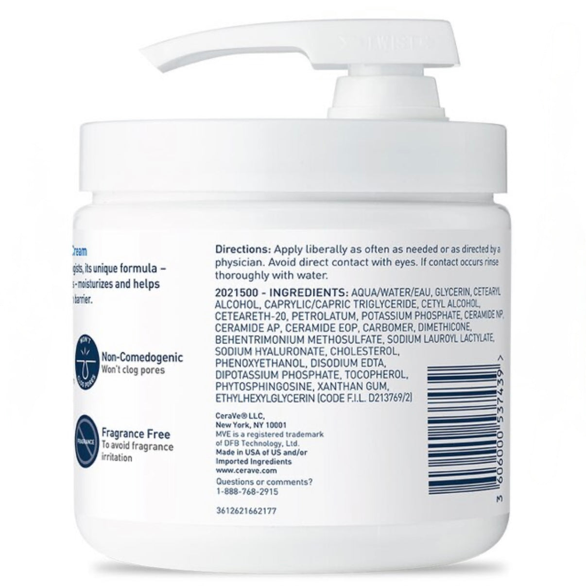 CeraVe moisturizer lotion with pump